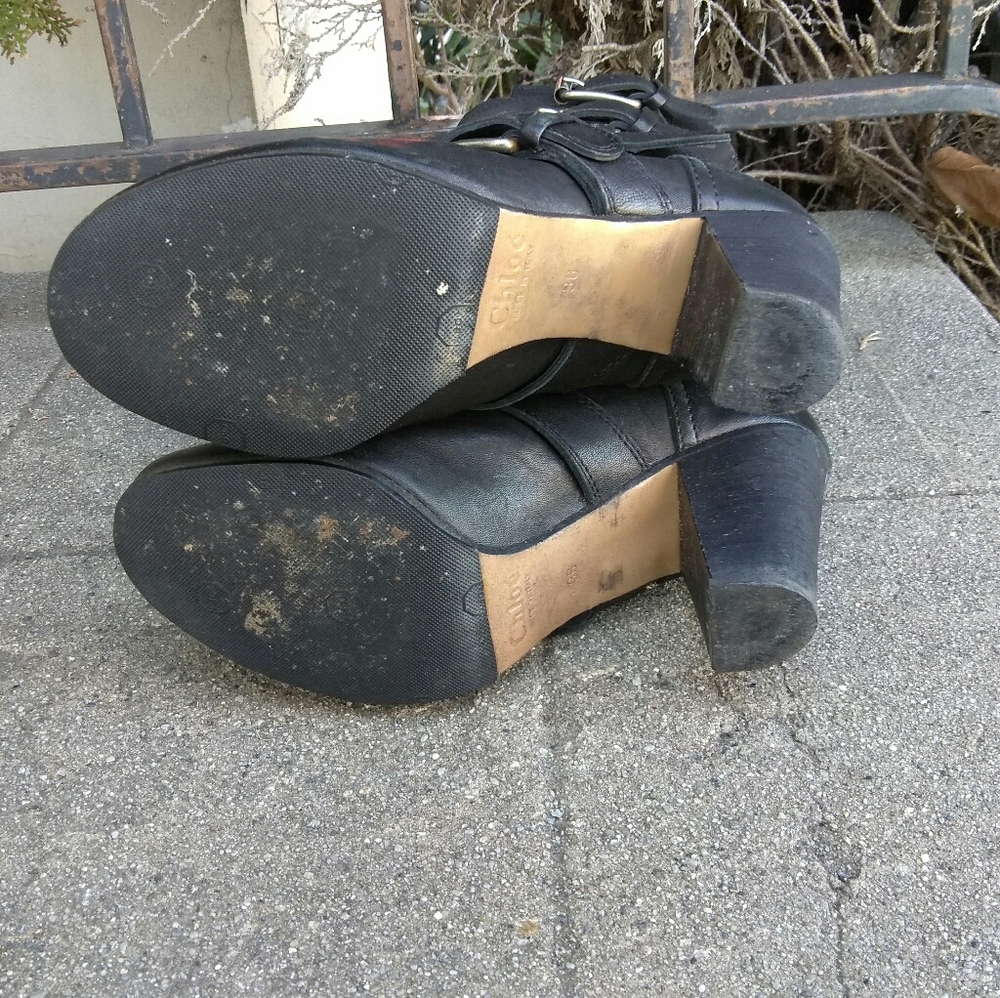 Chloe Strappy Buckle Boots - Picture 8 of 8